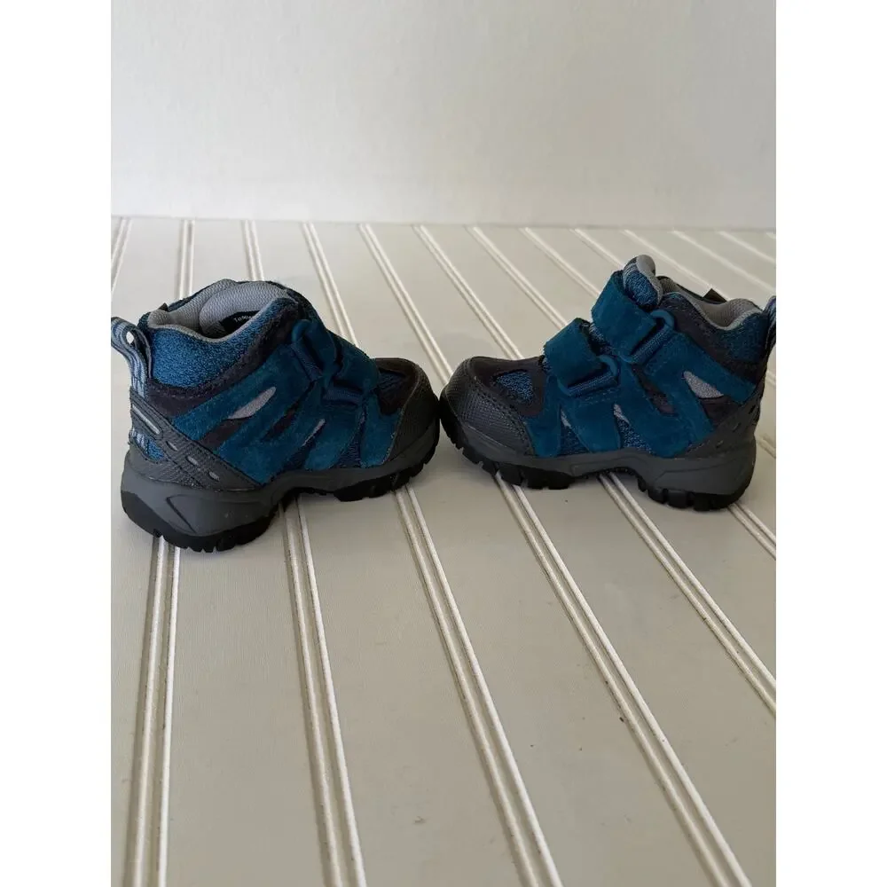 L.L.Bean Trail Model hiking toddlers TEK2.5 waterproof suede materials size 5